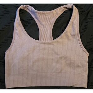 90 Degree Reflex Mauve‎ Low Impaxt Racerback Sports Bra, Small